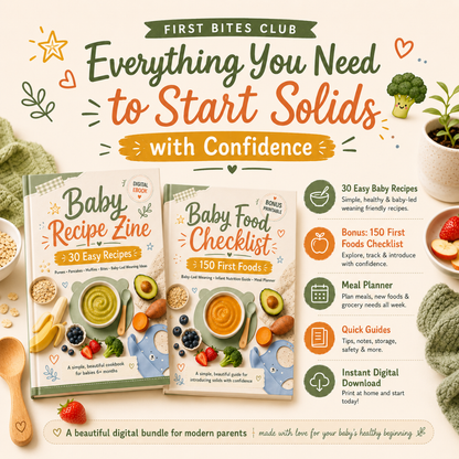 First Bites Club™ | Starting Solids Made Simple