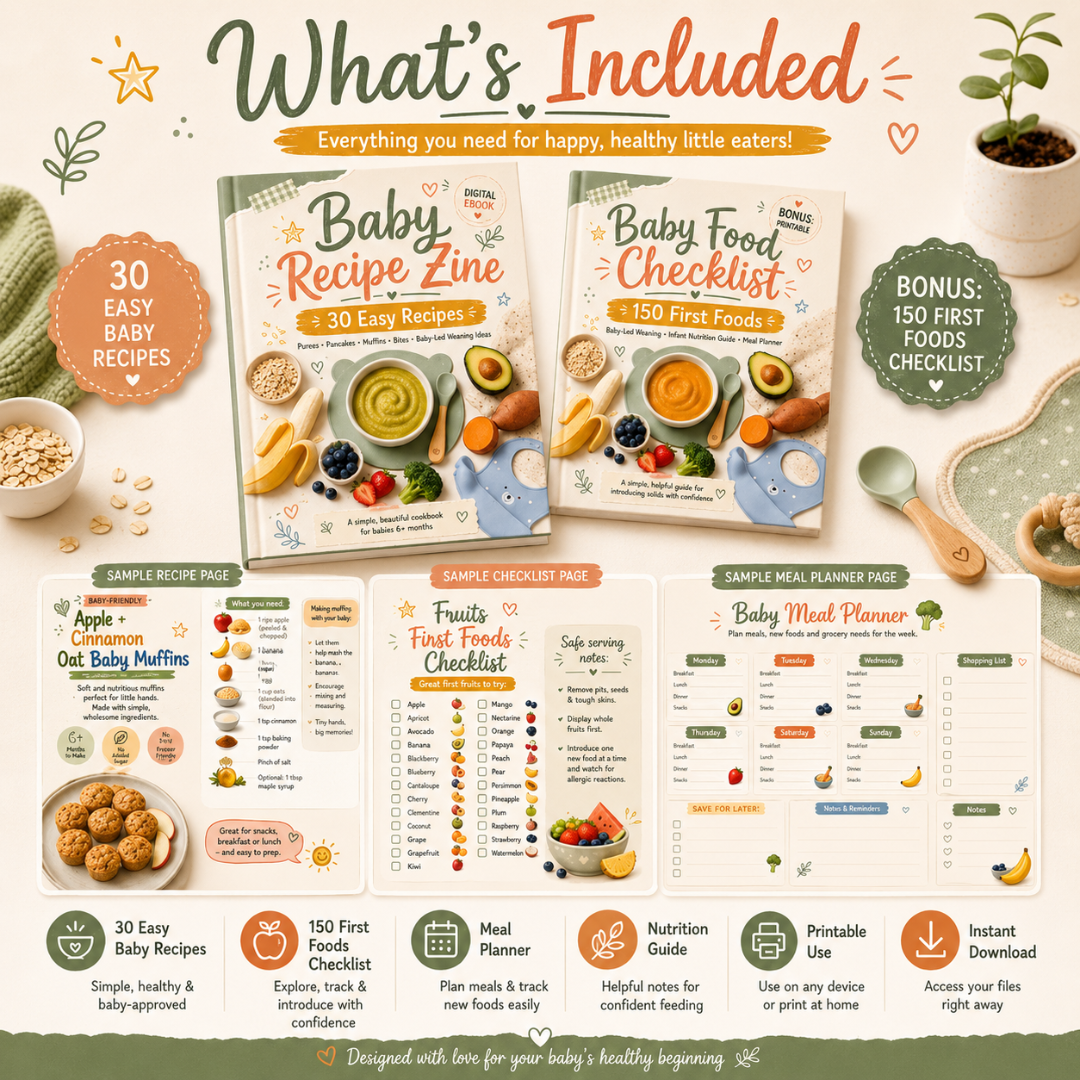 First Bites Club™ | Starting Solids Made Simple