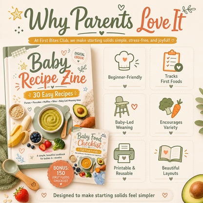 First Bites Club™ | Starting Solids Made Simple