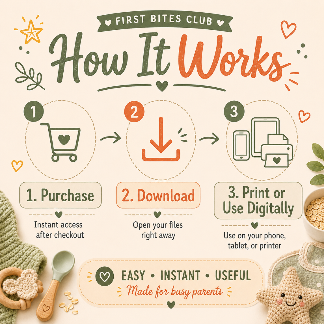 First Bites Club™ | Starting Solids Made Simple